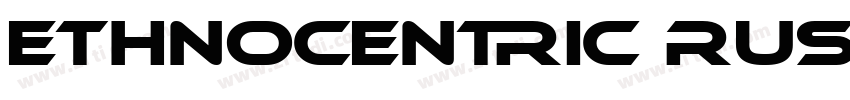 Ethnocentric RUS LAT字体转换